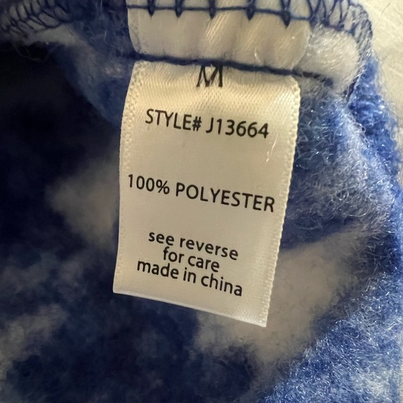 Active USA Blue and White Pea Coat - Picture 7 of 8